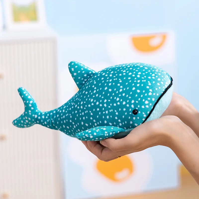 Walhai Kuscheltier blau Ozean weich Die Kuschelecke