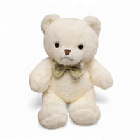 Weicher Teddy Kuscheltier mit Vichy-Schlaufe Die Kuschelecke