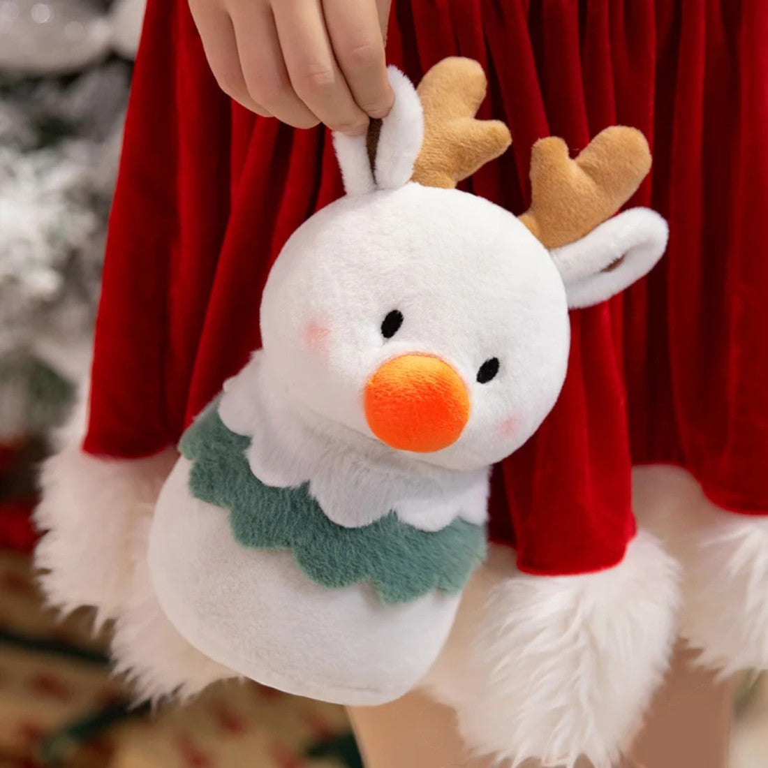 Weihnachten Rentier & Schneemann Duo Kuscheltier Die Kuschelecke