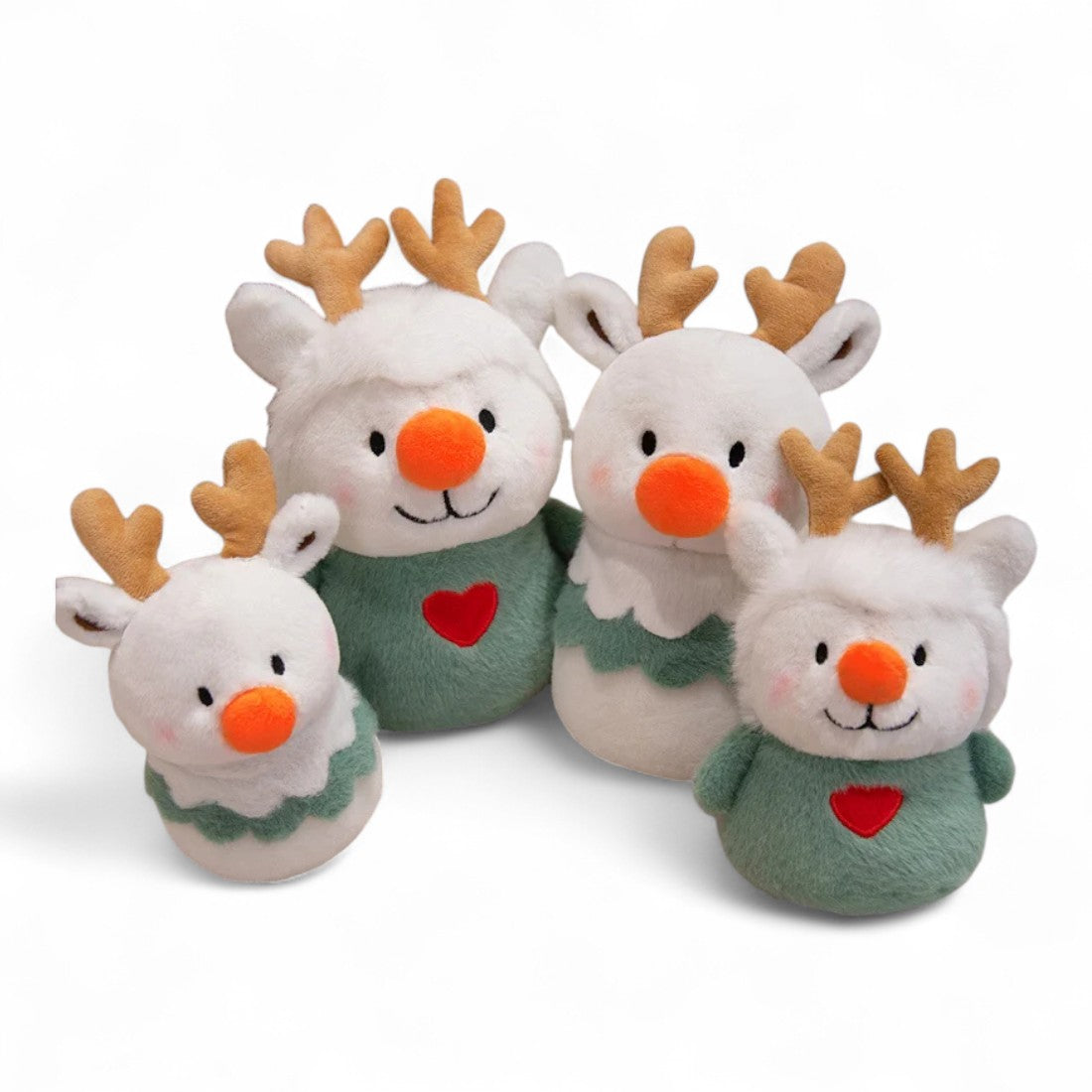 Weihnachten Rentier & Schneemann Duo Kuscheltier Die Kuschelecke