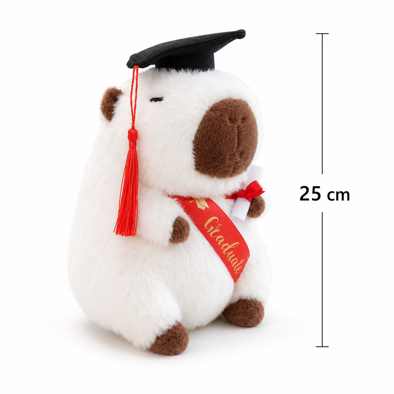 Weißes Capybara Plüschtier Die Kuschelecke