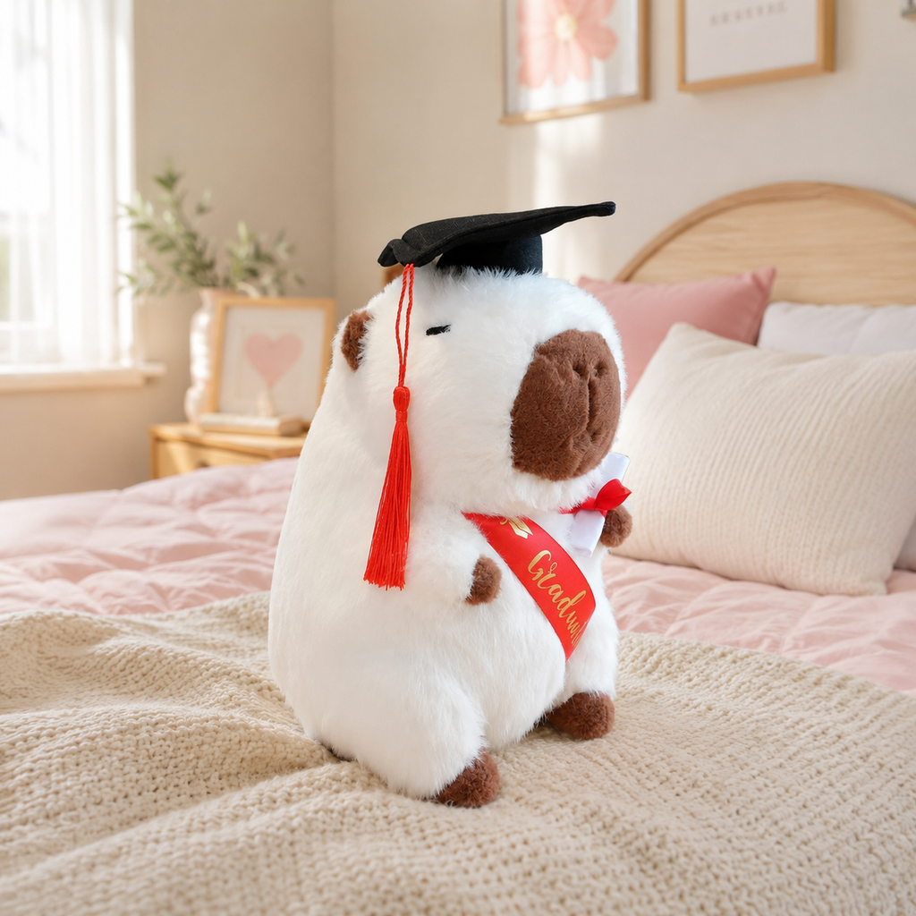 Weißes Capybara Plüschtier Die Kuschelecke