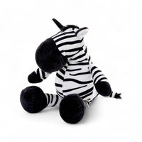 Zebra Kuscheltier witzig und weich Die Kuschelecke