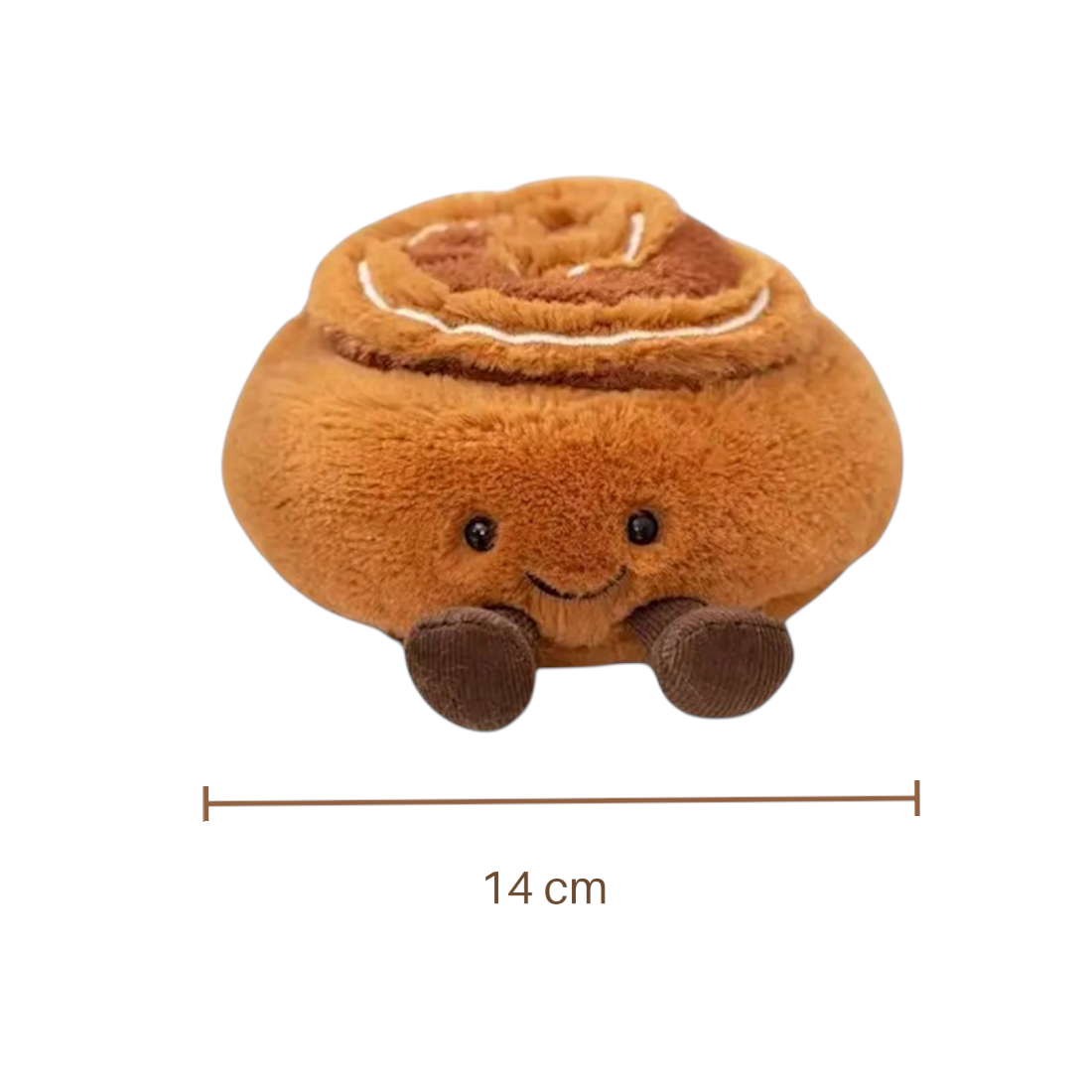 Zimtschnecke kawaii Kuscheltier Tea Time Die Kuschelecke