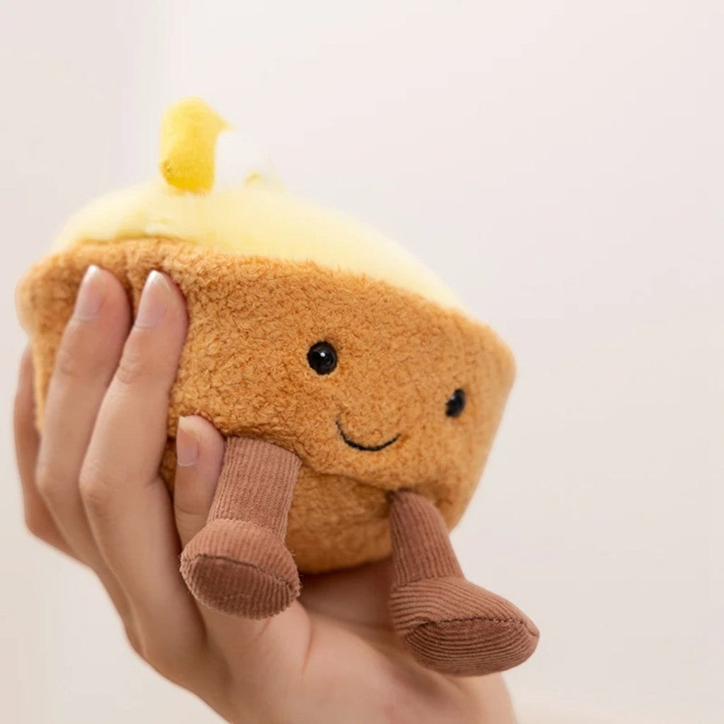 Zitronen-Törtchen kawaii Kuscheltier süß Die Kuschelecke